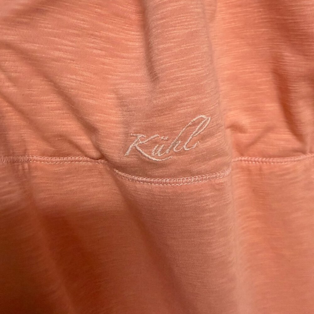 KÜHL Women’s Sora Twist Tank Top Medium Orange Heather EUC - Picture 4 of 11